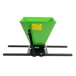 Zdrobitor de struguri manual cu cadru verde Micul Fermier, role alimentare