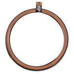 Anvelopă bicicletă 28x1.75 (ETRTO 47-622) FEARLESS Street, negru cu flanc maro