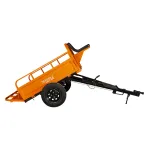 Remorcă pentru motocultor 600 kg cu extensie înălțime 150 mm, Detoolz DZ-M149