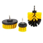 Set 3 perii de curățare pentru bormașină Detoolz, cu adaptor hex