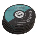 Set 10 discuri abrazive pentru metal/inox 125 mm Detoolz DZ-C295-S010-G01