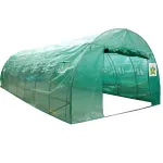 Solar tip seră Micul Fermier 10x4x2,5 m cu folie polietilenă UV4 140 g/mp