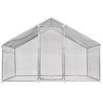 Tarc (coteț) pentru păsări 3x2x2 m MF, oțel galvanizat, acoperiș UV