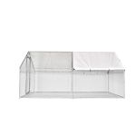 Tarc pentru păsări 3x4x2 m din oțel galvanizat, cu acoperiș impermeabil MF G01