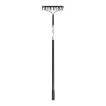 Grebla cu coadă metalică Micul Fermier 14 dinți, 1410x365 mm pentru grădină