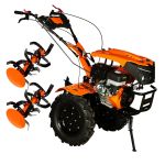 Motocultor pe benzina Detoolz 15CP, 420cc, 3 viteze, latime 115 cm, roti 500-12