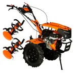 Motocultor pe benzina Detoolz 15CP, 420cc, 3 viteze, latime 115 cm, roti 500-12