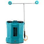 Pompa de stropit cu acumulator Detoolz 20L, 12V/8Ah, rucsac ergonomic