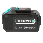 Acumulator Li-Ion Detoolz Flexi Power 20V 6Ah pentru scule electrice