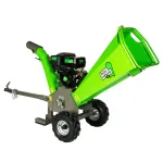 Tocator de crengi Micul Fermier pe benzina 15 CP, remorcabil, taiere 120 mm