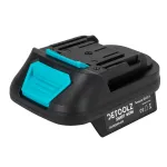 Adaptor Detoolz pentru acumulator FlexiPower 20V la unelte Micul Fermier, compatibil Makita LXT
