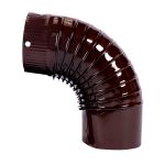 Cot de fum pentru sobă pe lemne 90° Ø120 mm, maro, Micul Fermier