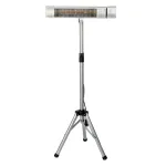 Încălzitor pentru terasă Detoolz 2 kW cu telecomandă și înălțime reglabilă 2,1 m