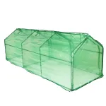 Mini-seră din polietilenă 4x1x0,8 m, folie 140 g/mp UV4, Micul Fermier