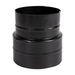 Reducție burlan sobă 120–130 mm, finisaj gri mat, Micul Fermier