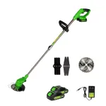 Trimmer electric Micul Fermier 20V cu 2 acumulatori Li-Ion 1.5Ah