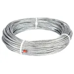 Cablu din oțel zincat Micul Fermier 3 mm, 25 m pentru ancorare și fixare