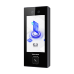 Terminal control acces recunoastere faciala, 4.5 inch touch screen, M1, WiFi, PoE - HIKVISION DS-K1T344MBWX-E1 SafetyGuard Surveillance