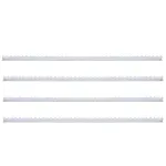 Bandă cu țepi de perete, 4 buc., oțel galvanizat, 1 m GartenMobel Dekor