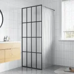 Paravan de duș walk-in, 80x195 cm, sticlă securizată mată GartenMobel Dekor