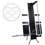 Tăietor de spumă cu picioare din aluminiu, 200 W GartenMobel Dekor