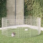 Adăpost pentru animale cu 12 panouri, 54x80 cm, fier galvanizat GartenMobel Dekor