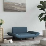 Pat de câini, gri închis, 70x45x28 cm, material textil GartenMobel Dekor