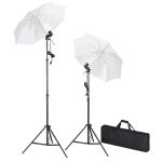 Kit lumini studio foto, trepiede+umbrele GartenMobel Dekor