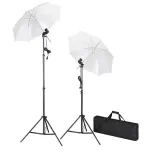 Kit lumini studio foto, trepiede+umbrele GartenMobel Dekor