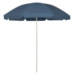Umbrelă de soare de plajă, albastru, 240 cm GartenMobel Dekor