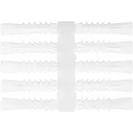 Dibluri din nylon TP 10 mm LDPE, clasice, pe plachetă 10 buc