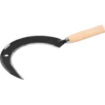 Coasă manuală Strend Pro SI301 pentru gazon, lamă netedă 35 cm