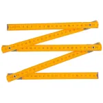 Metru pliabil din lemn Strend Pro FS18, 1 m, compact si precis