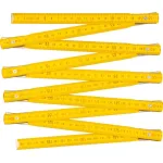 Metru pliabil din lemn Strend Pro FS18, 2 m, pentru măsurători precise