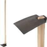 Motocă Gardex Malvan 600 g, lamă plată forjată, coadă din lemn 120,5 cm