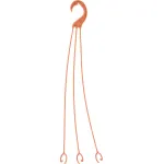 Cârlig suspendare ghiveci ICS Tulipano 50 cm, suport fără ghiveci