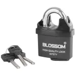Lacat securizat Blossom LS0506 60 mm, tip visiaci, cu 3 chei