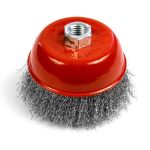 Perie cupă sârmă ondulată Strend Pro CCB-501, 100 mm, M14x2