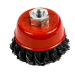 Perie cupă din sârmă torsionată Strend Pro TCB-500, 80 mm, M14