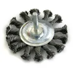 Perie de sârmă torsionată Strend Pro TCB-507, 75 mm, cu tijă