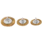 Set 3 perii sarma ondulate cu tija Tigerlion C9003, 50/65/75 mm