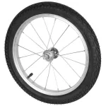 Roată bicicletă PEGAS 16x1,75 (16 inch) cu anvelopă, diametru 39 cm