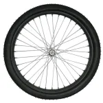 Roată transport cu cameră și anvelopă 2.25x1/4, 60 cm, cu spițe