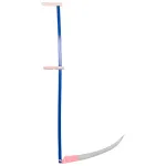 Coadă metalică pentru coasă 145 cm cu mânere lemn ergonomice