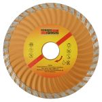 Disc diamantat Konner Turbo Wave 125 mm pentru beton, caramida si granit