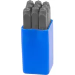 Set poansoane cifre 1-9 pentru marcare, 3 mm, Strend Pro HR59203 (9 buc)
