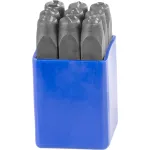 Set poansoane cifre 1–9 Strend Pro, înălțime caractere 8 mm (HR59207)