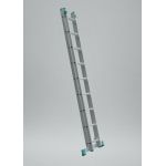 Scară universală din aluminiu Alve 2x11 trepte cu stabilizator