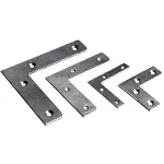 Coltar metalic de îmbinare din oțel 100x22x2 mm, set 4 buc