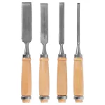 Set dalte plate Strend Pro WCS546, 4 piese (6/12/18/24 mm) pentru lemn